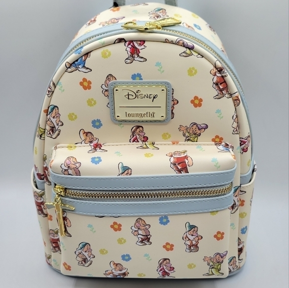 Loungefly Snow White & the Seven Dwarfs Backpack - Picture 9 of 9